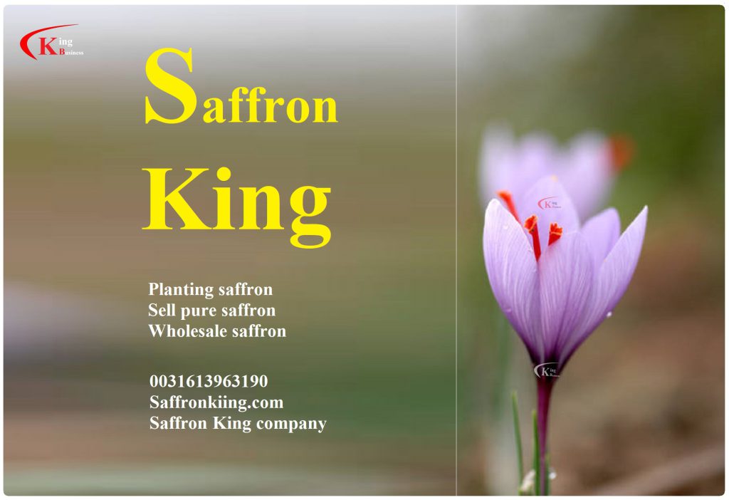 بيع الزعفران في سويسرا تحت ماركة Saffron King